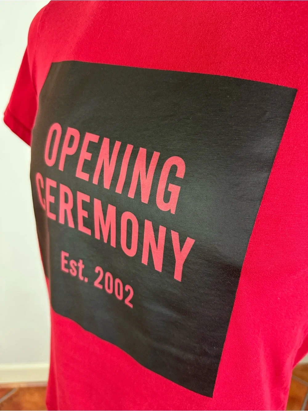 Opening Ceremony “Mirrored Graphic” Soft Crewneck Tee